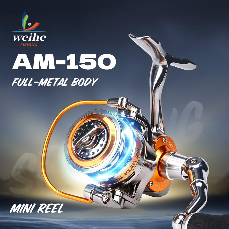 Ice Fishing Reel - ويهي 150 # بكرة صيد معدنية