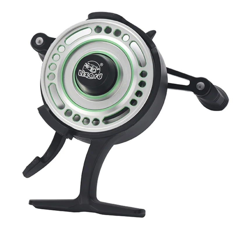 بكرة صيد ليزارد فري رنر مع مقب - مراجعة Ice Fishing Reel وسعره